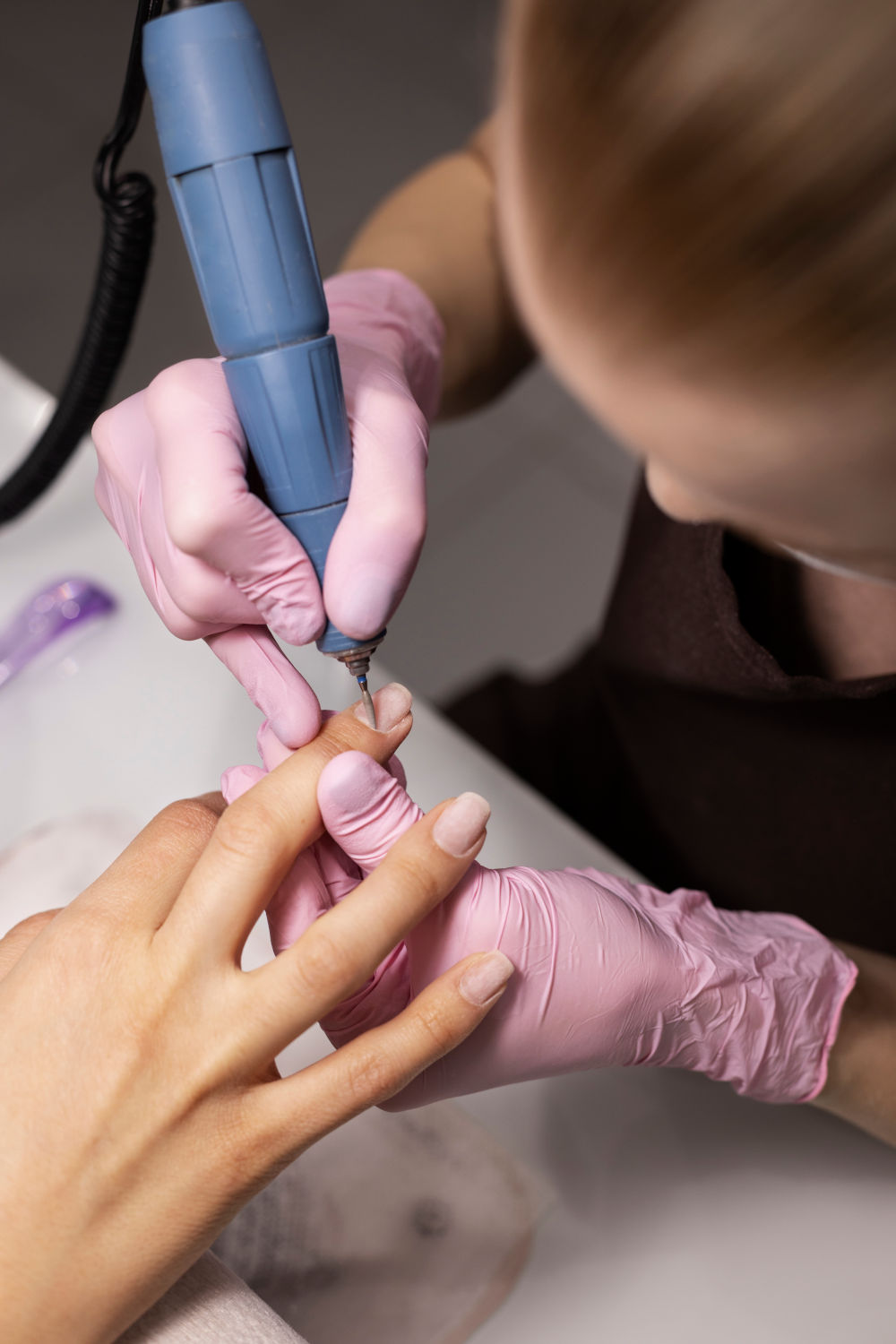 Manicure & Pedicure training in Brighton E-File training course